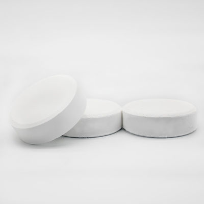 Tratamiento de aguas 25kg/Drum Tcca de la tableta ácida Trichloroisocyanuric del cloro de las sustancias químicas 3 pulgadas