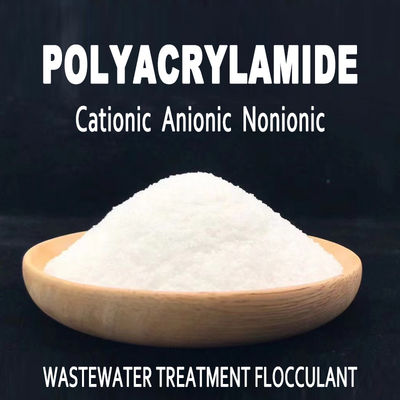 Polvo PAM Polyacrylamide química blanca del floculante de las aguas residuales industriales
